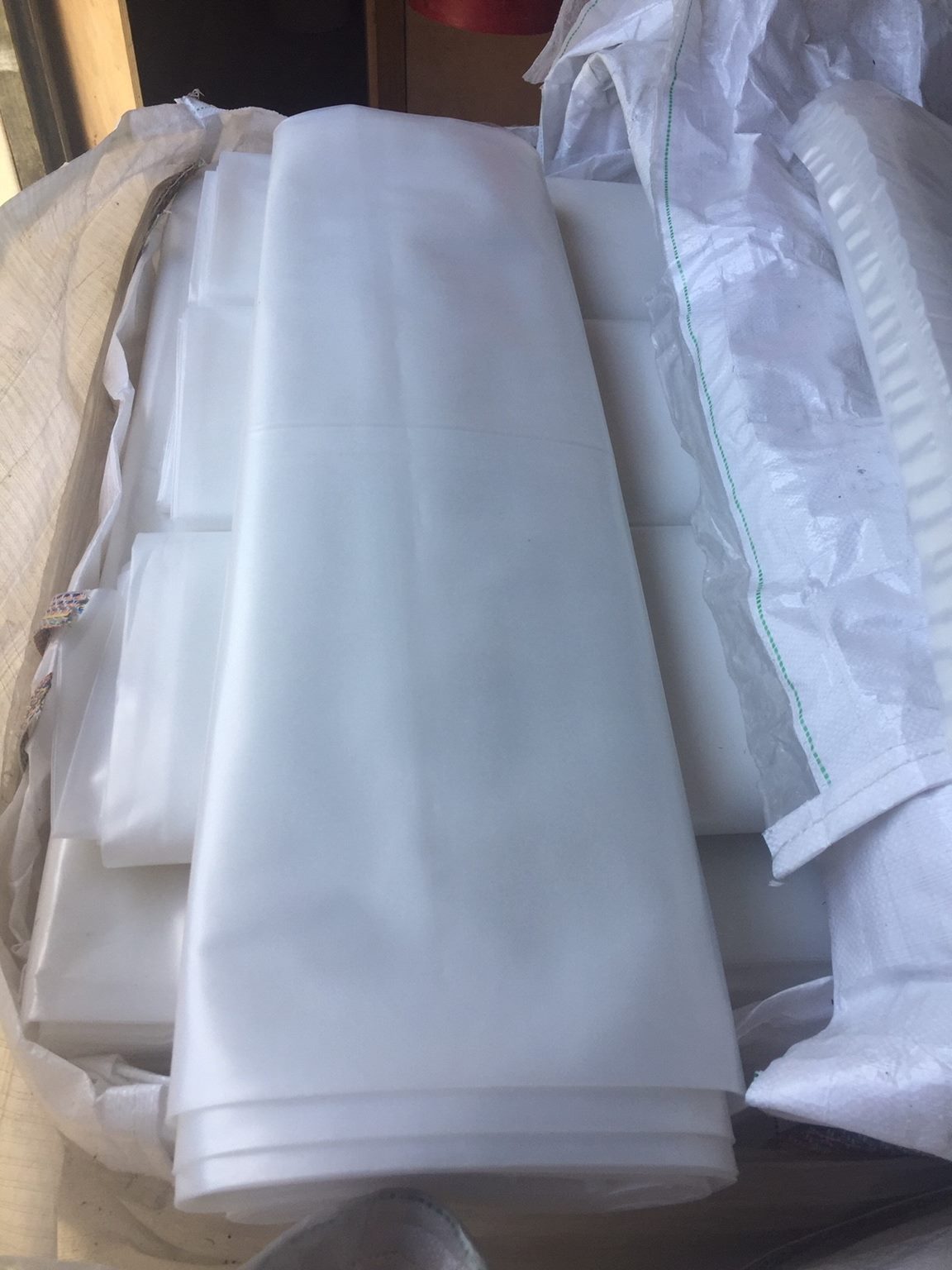 TYPE LP | 1000kg | Duffle Top | Flat Bottom | 200 Micro Liner | 900 x 900 x 1200  | 5 Bags