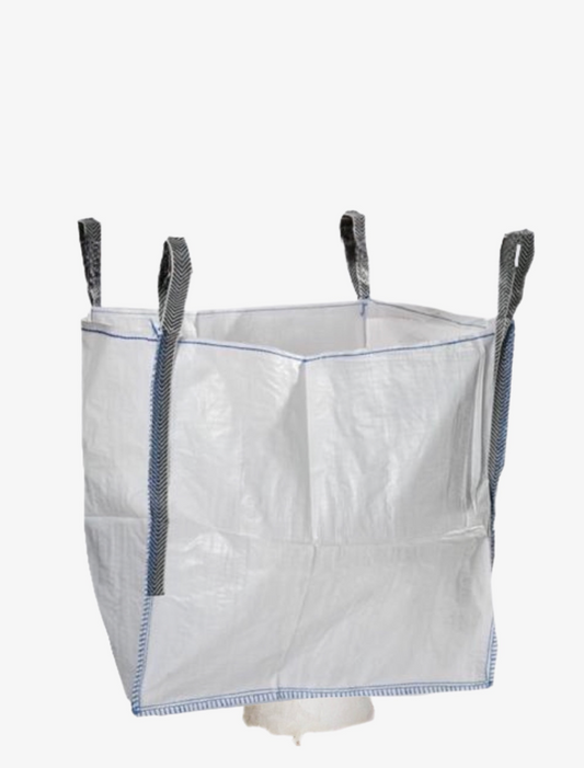 TYPE CL - 1 cube ARRIVING SOON JUMBO BAG 900x900x1200cm - Open Top Spout (500x500cm) Bottom