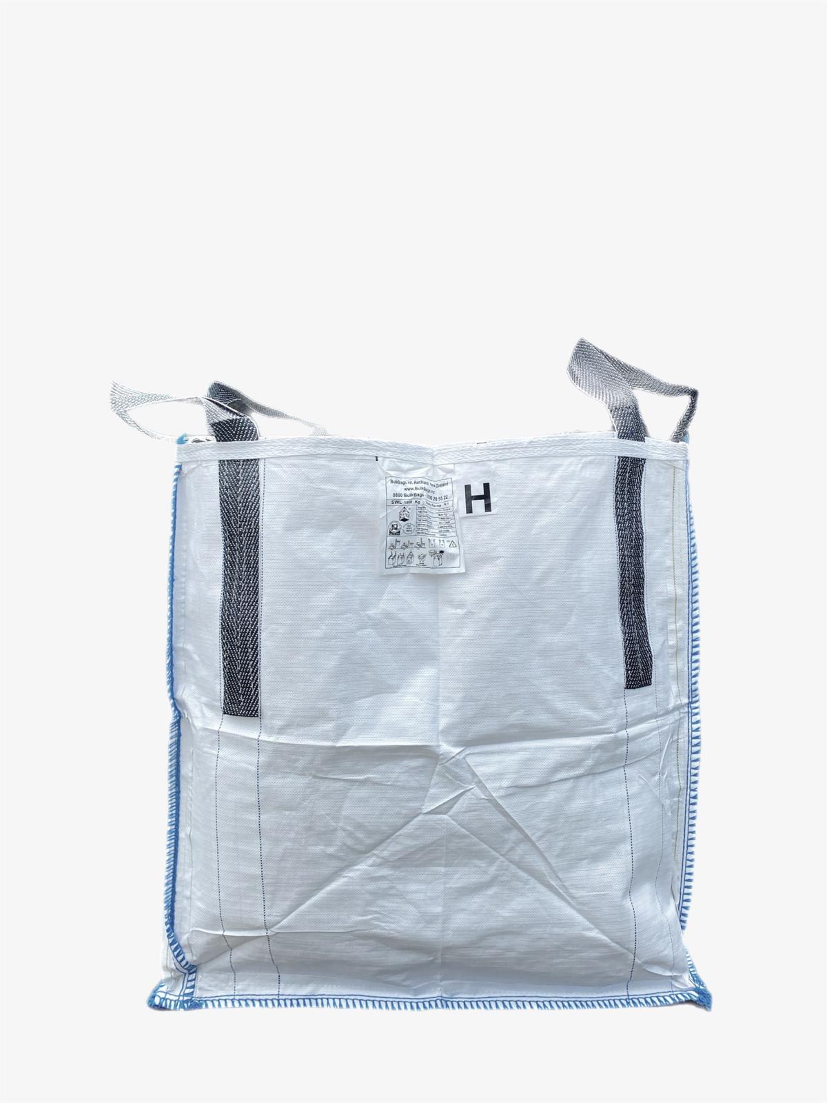 TYPE H | 1500kg | Duffle Top | Flat Bottom | 1000 x 1000 x 1000 | 5 Bags