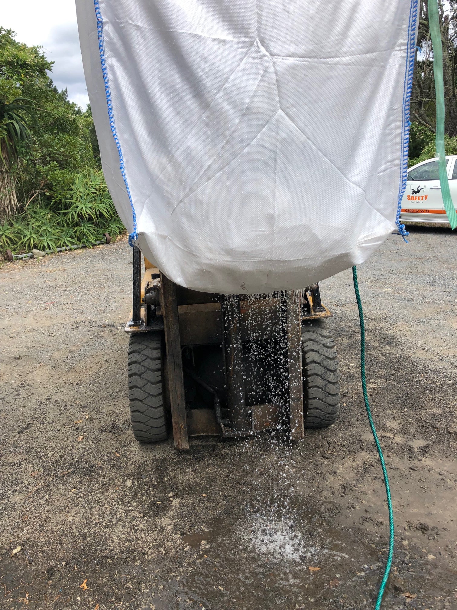 TYPE K | 1250kg | Dewatering Bag | Duffle Top | Flat Bottom | 900 x 900 x 1000  | 5 Bags