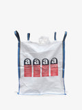 TYPE F | 1000kg | Asbestos Bag | Duffle Top | Flat Bottom| 200 micron Liner | 900 x 900 x 1050 | 1 Bag