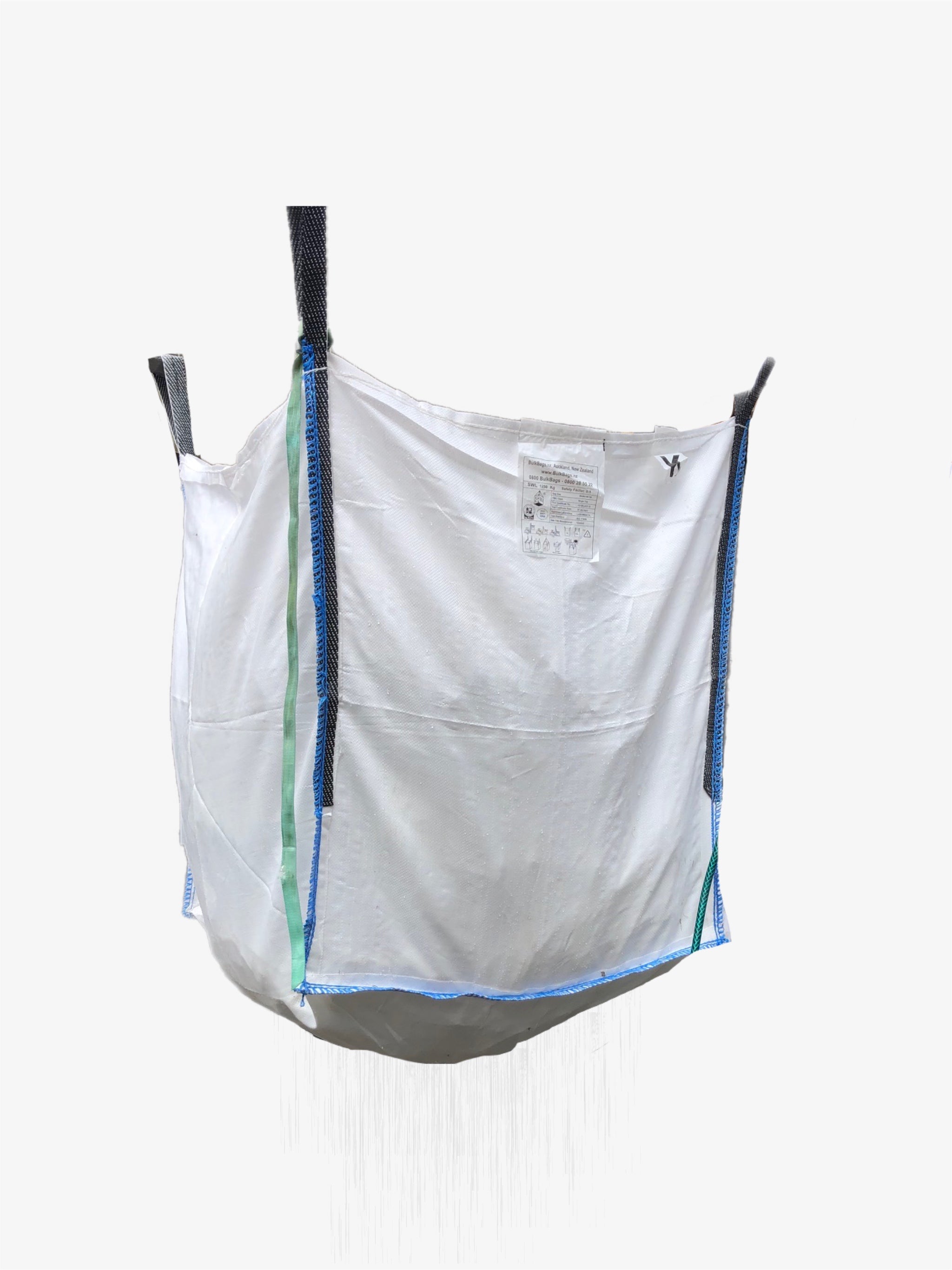 TYPE K | 1250kg | Dewatering Bag | Duffle Top | Flat Bottom | 900 x 900 x 1000  | 5 Bags